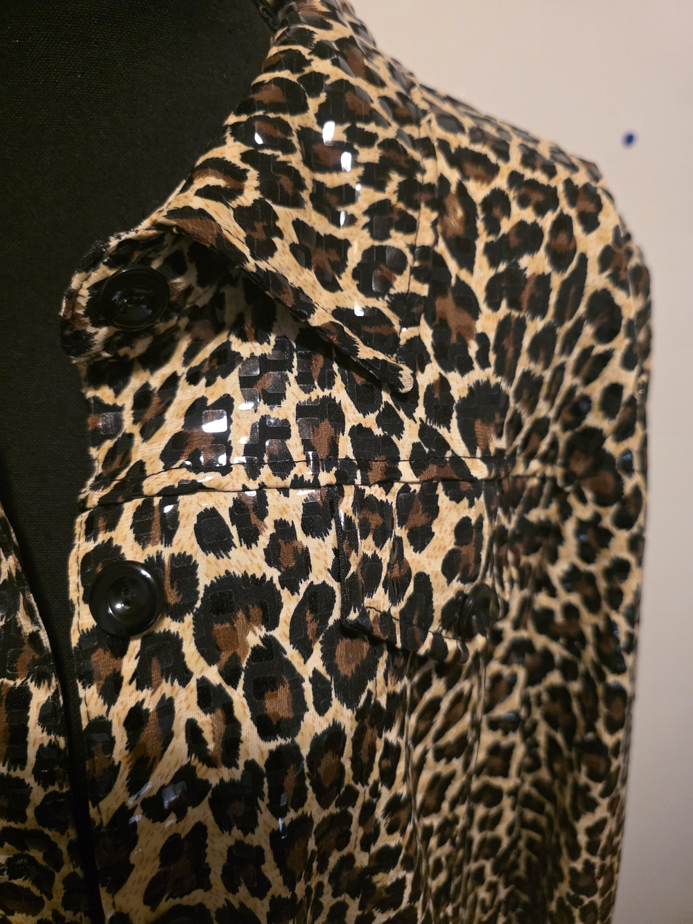 Perceptions NY Animal Print Jacket (Size 12) - Picture 4 of 7